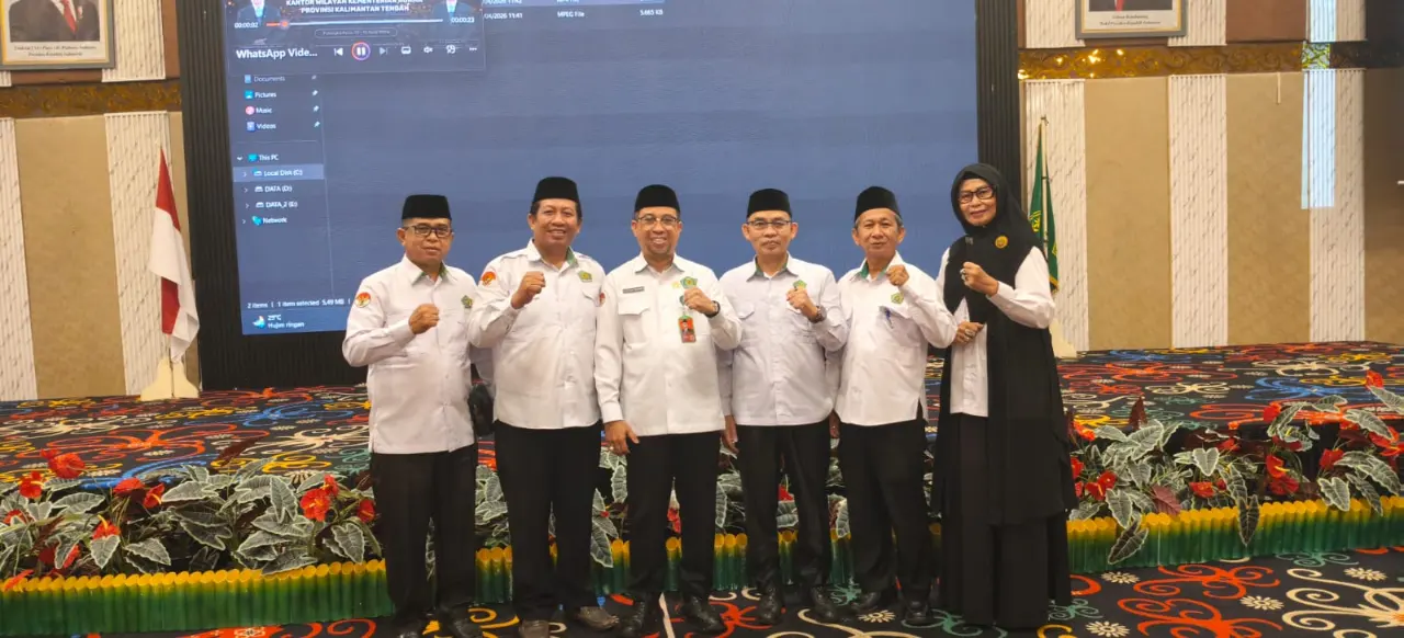 Kemenag Barut Hadiri Rakerwil Kalteng 2026, Siap Wujudkan “Umat Masa Depan”